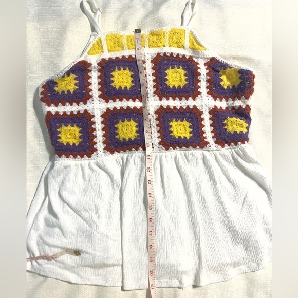Maurices Crochet Granny Square Tank Top - Picture 7 of 8